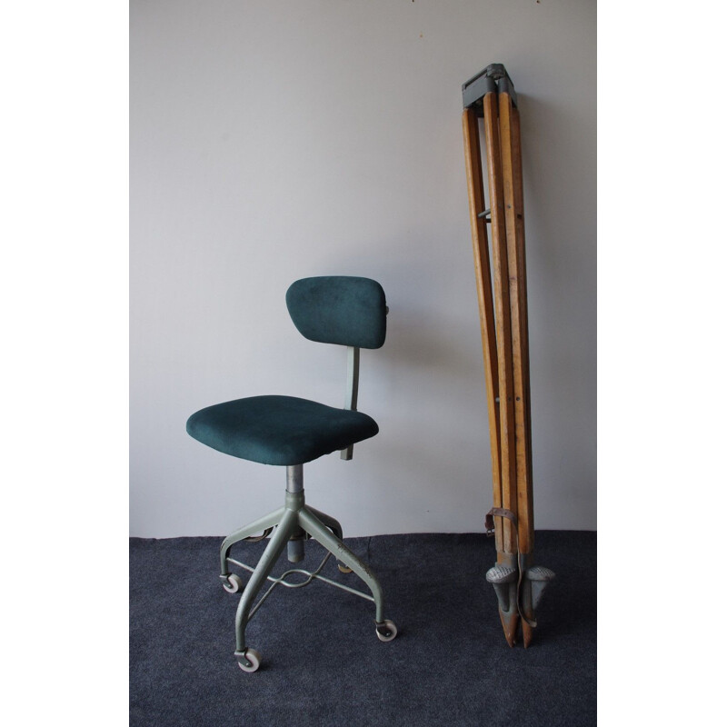 Vintage Industrial chair, Verkstad AB Lindqvist, Motala mid-twentieth century