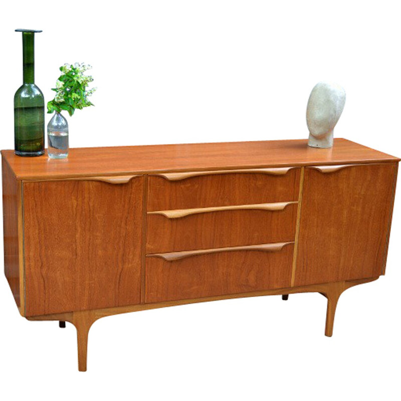 Mid-century 3 drawers sideboard in teak - 1960s