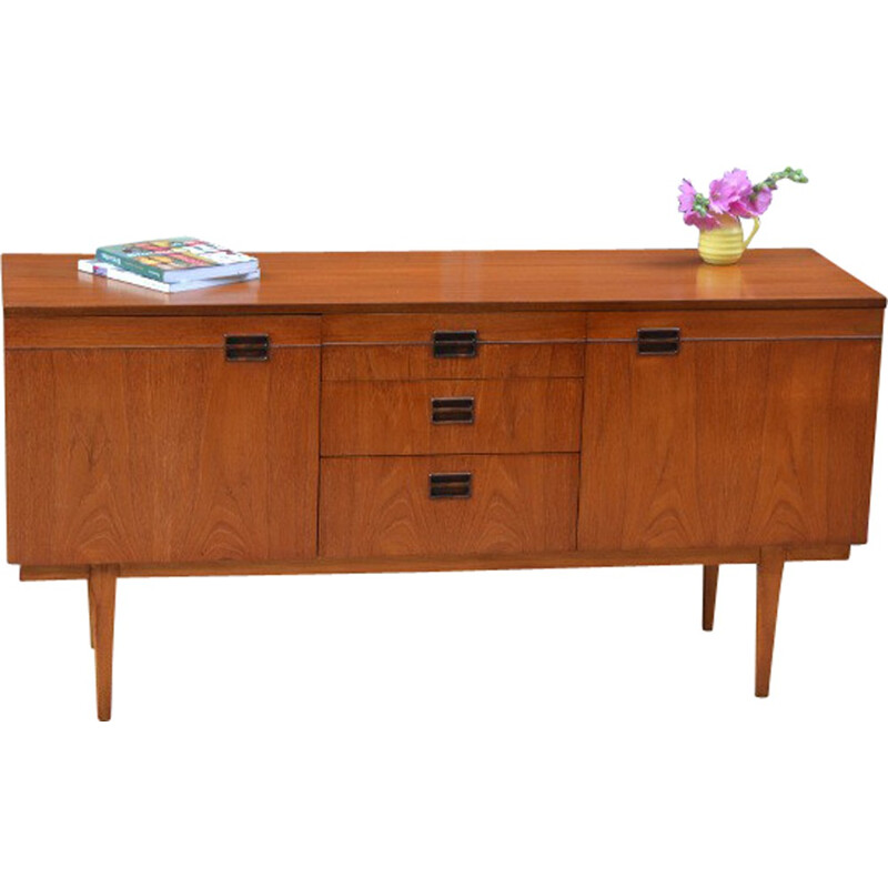 Nathan sideboard in teak and rosewood - 1960s