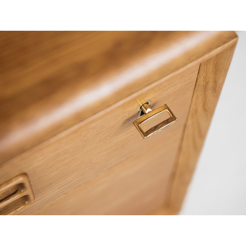 Midcentury  desk in oak by Arne Vodder for Sibast Danish 1960s