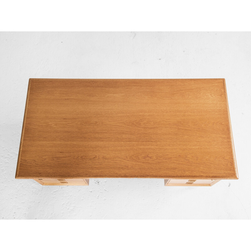 Midcentury  desk in oak by Arne Vodder for Sibast Danish 1960s