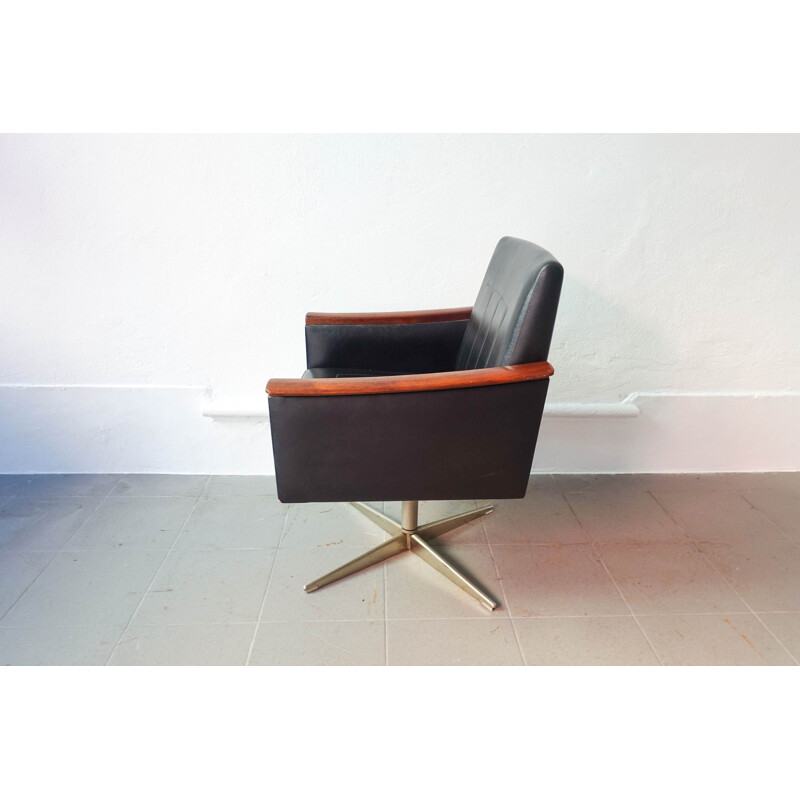 Vintage Office Desk Chair for Móveis Olaio by José Espinho, 1960s