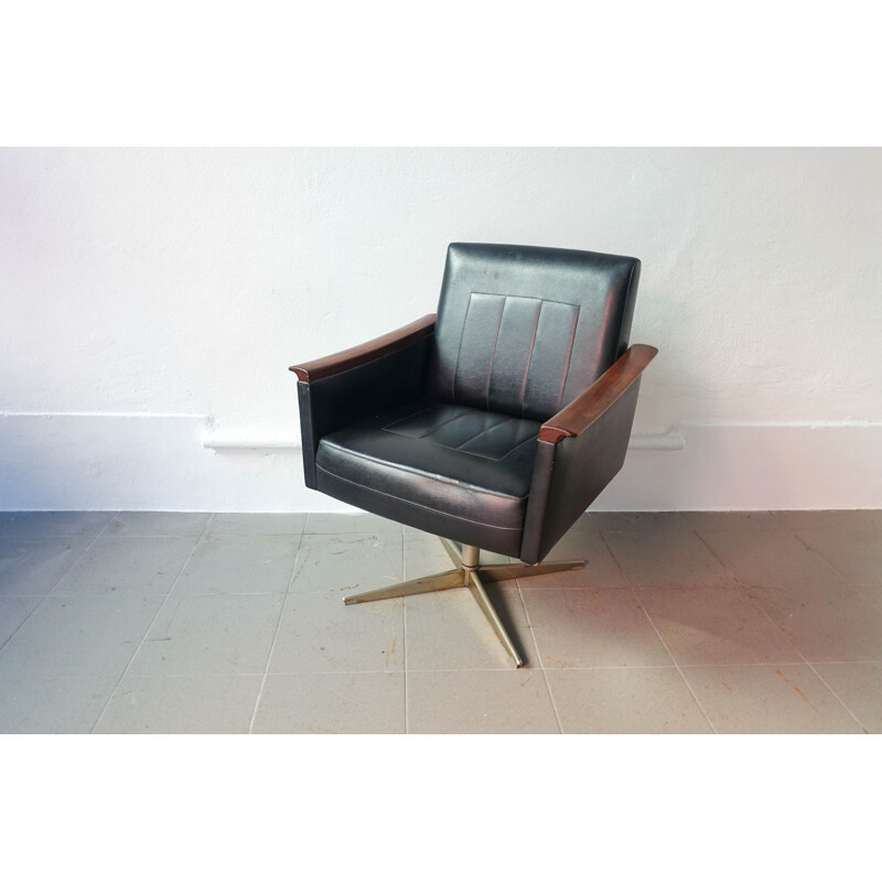 Fauteuil de bureau vintage pour Móveis Olaio de José Espinho, 1960