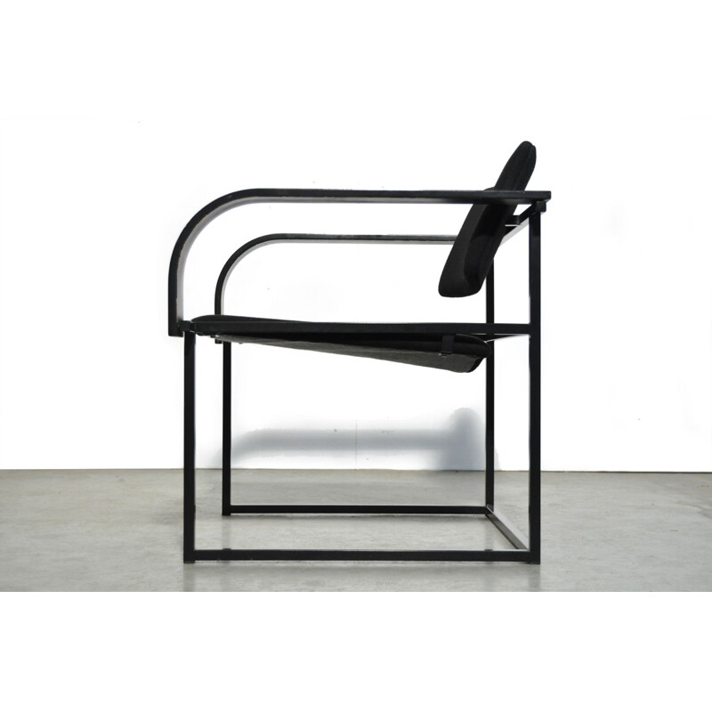 Fauteuils vintage par Pierre Mazairac Karel Boonzaaijer pour Pastoe Post modern Pays-Bas 1980