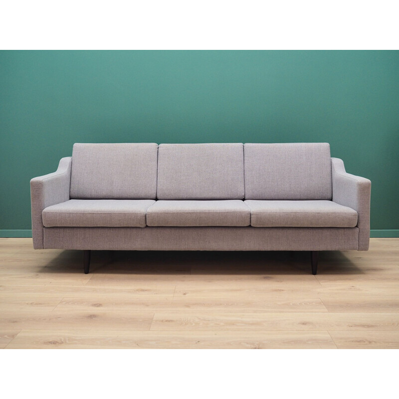 Grey vintage Sofa, Danish design, 1990s