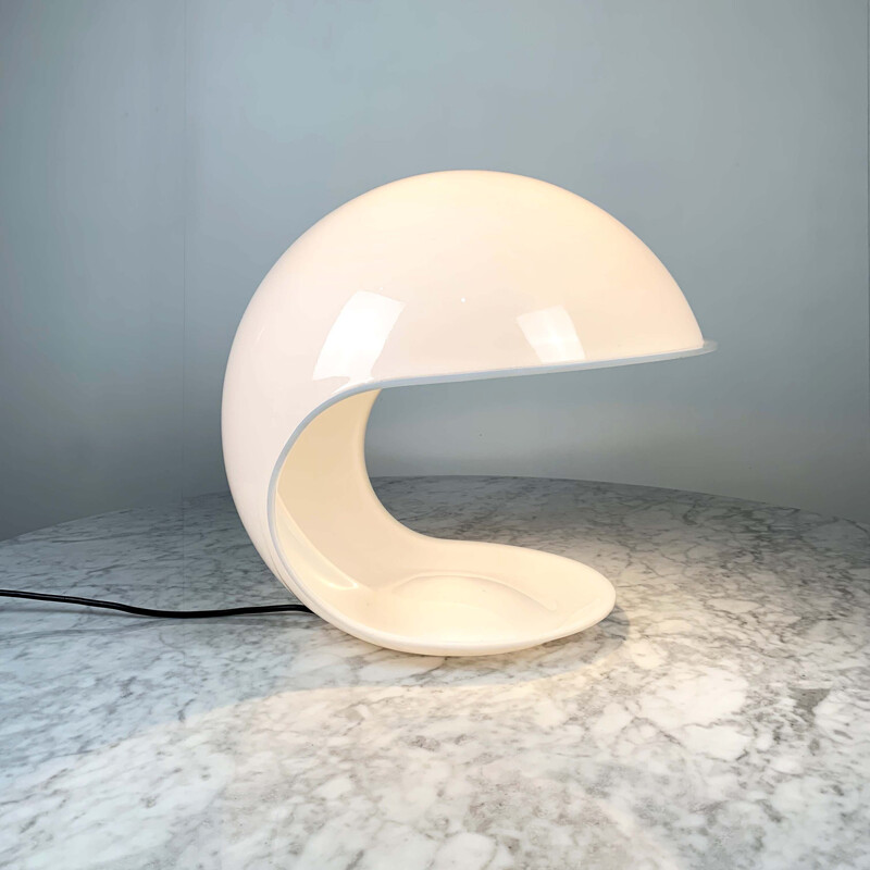 Vintage Foglia  Model 643 Table Lamp by Elio Martinelli for Martinelli Luce, 1960s