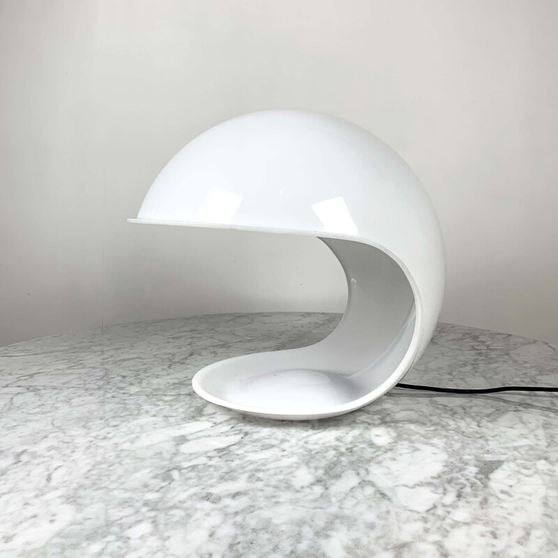 Vintage Foglia  Model 643 Table Lamp by Elio Martinelli for Martinelli Luce, 1960s