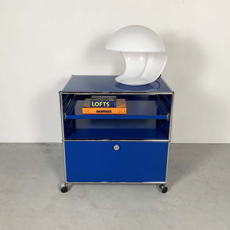 Blue Cabinet by Fritz Haller & Paul Schärer for USM Haller, 1980s