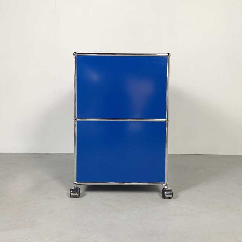 Blue Cabinet by Fritz Haller & Paul Schärer for USM Haller, 1980s