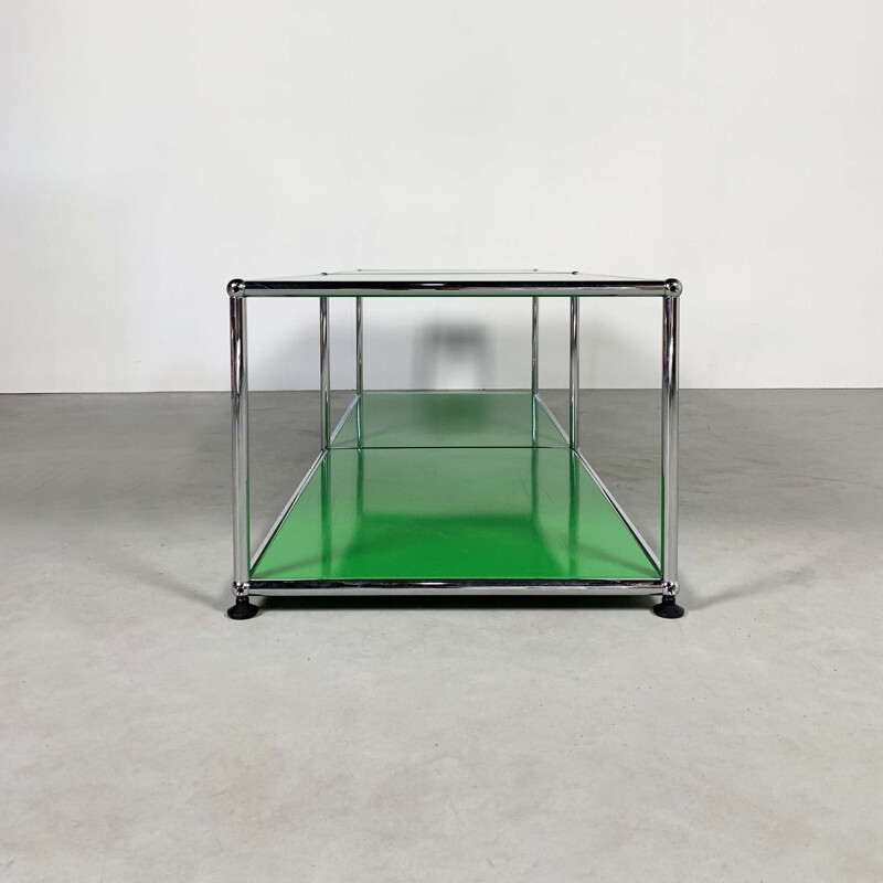 Vintage Green ShelfTable by Fritz Haller & Paul Schärer for USM Haller, 1980s