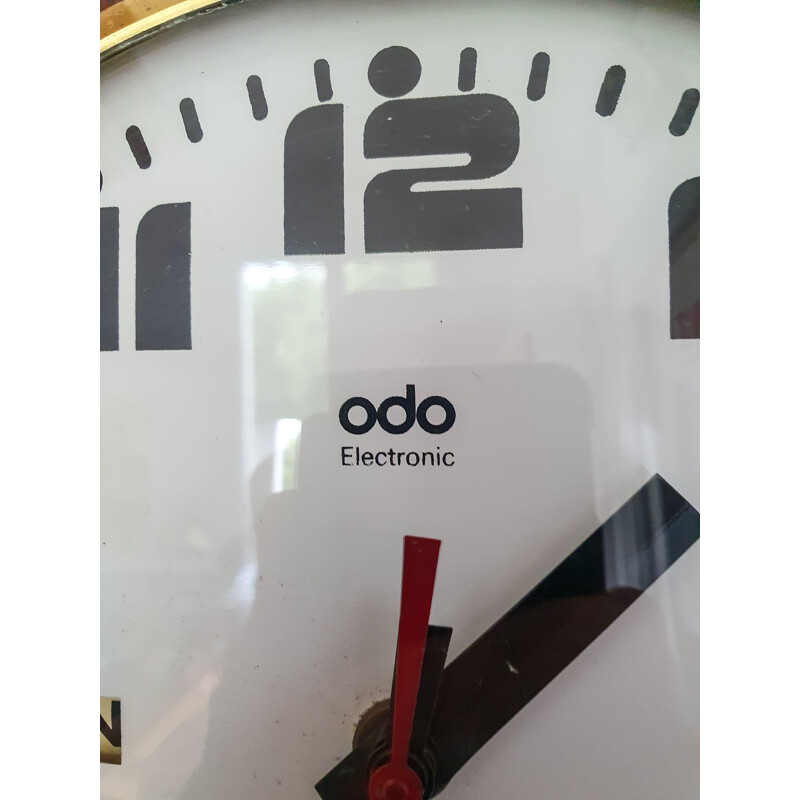 Vintage clock ODO Electronic 1970