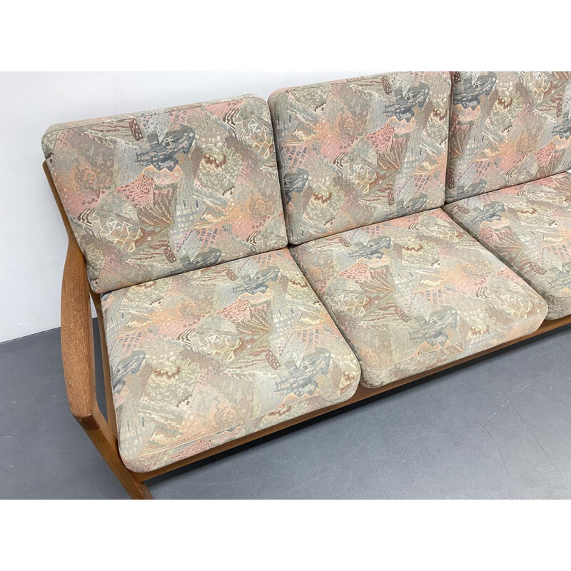 Vintage Sofa  Couch Senator Teak by Ole Wanscher for Cado, Denmark 1960s