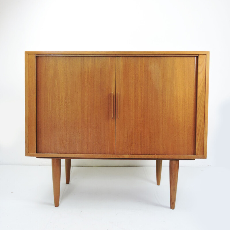 Cabinet vintage en teck par Kai Kristiansen pour Feldballes Møbelfabrik Danois, 1960