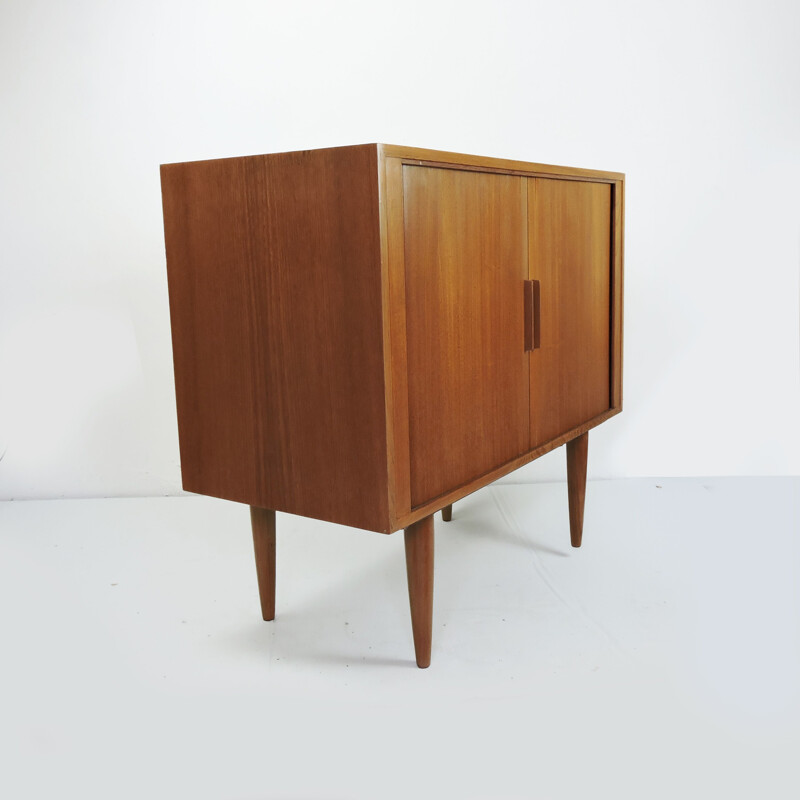 Cabinet vintage en teck par Kai Kristiansen pour Feldballes Møbelfabrik Danois, 1960