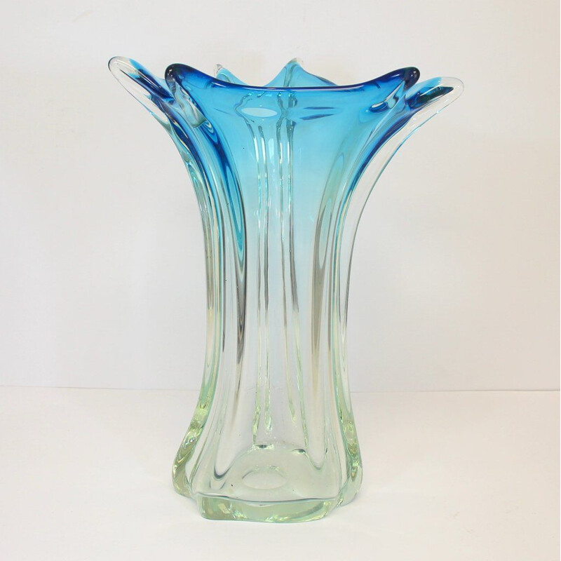 vase vintage en verre de Murano, 1960