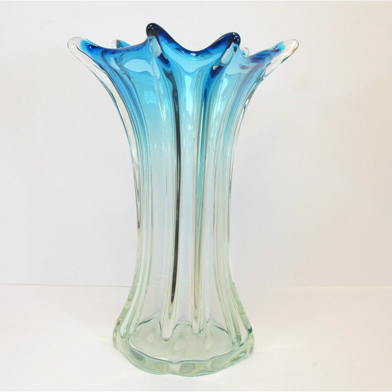 Vaso in vetro di Murano vintage, 1960