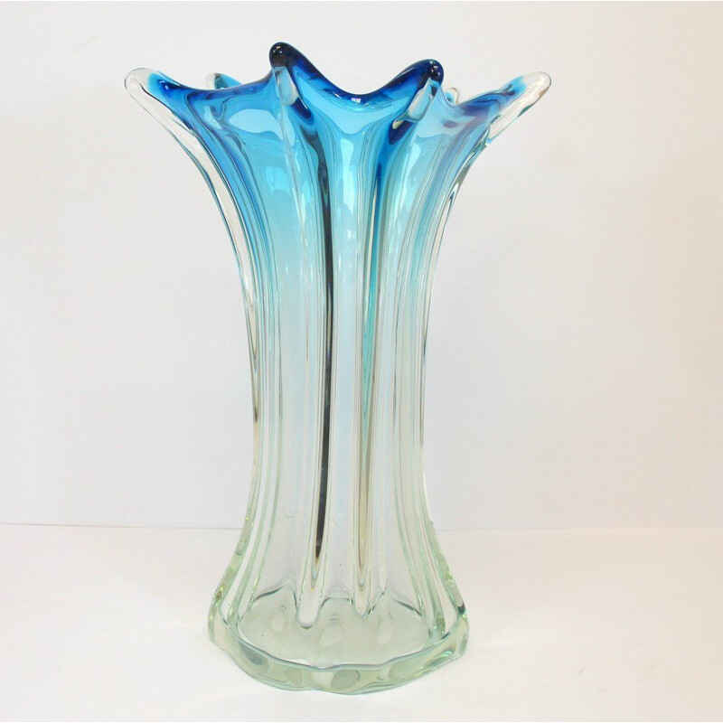 vintage Murano glass vase, 1960