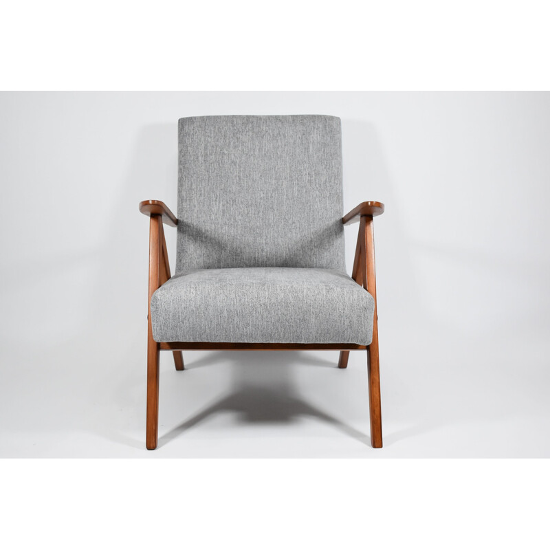 Vintage grey armchair VAR 1960s