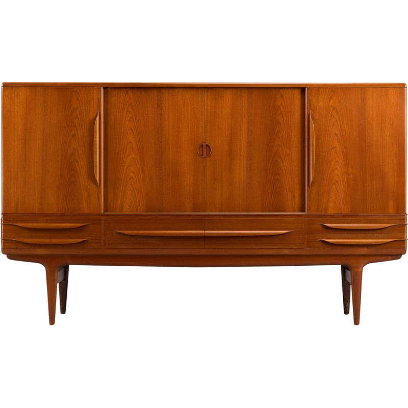  Mid-Century Teak Sideboard UM 14 by Johannes Andersen for Uldum Møbelfabrik, Danish 1960s