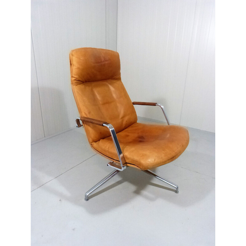 Vintage lounge chair FK 86 Fabricius Kastholm for Kill International, Germany