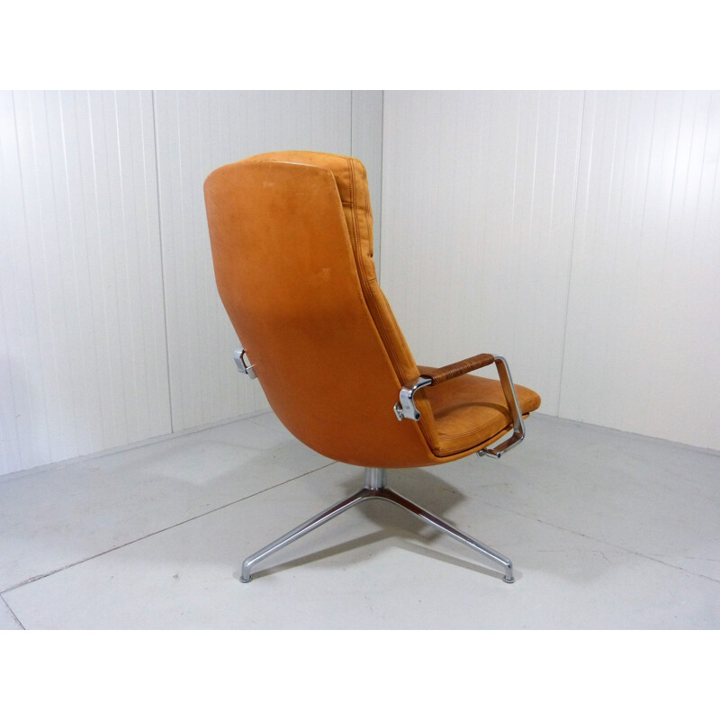 Fauteuil lounge vintage FK 86 Fabricius Kastholm pour Kill International, Allemagne