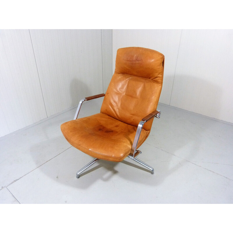 Vintage lounge chair FK 86 Fabricius Kastholm for Kill International, Germany