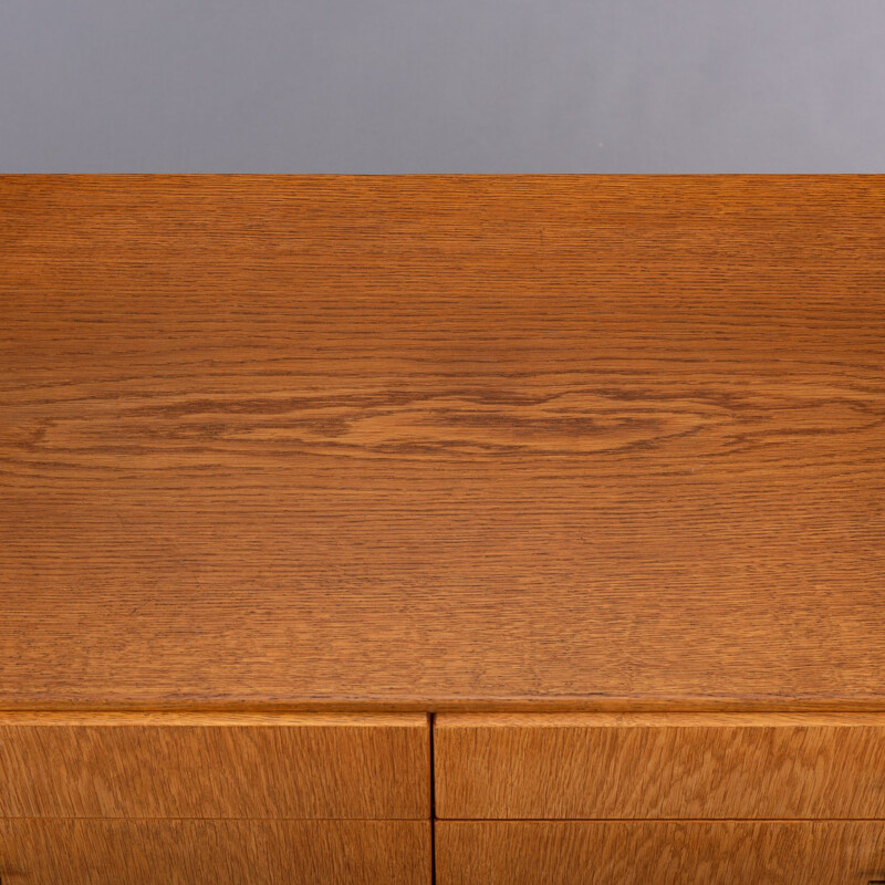 Vintage Oak N 234 Chest of drawers by Børge Mogensen for FDB Møbler, Danish 1960s