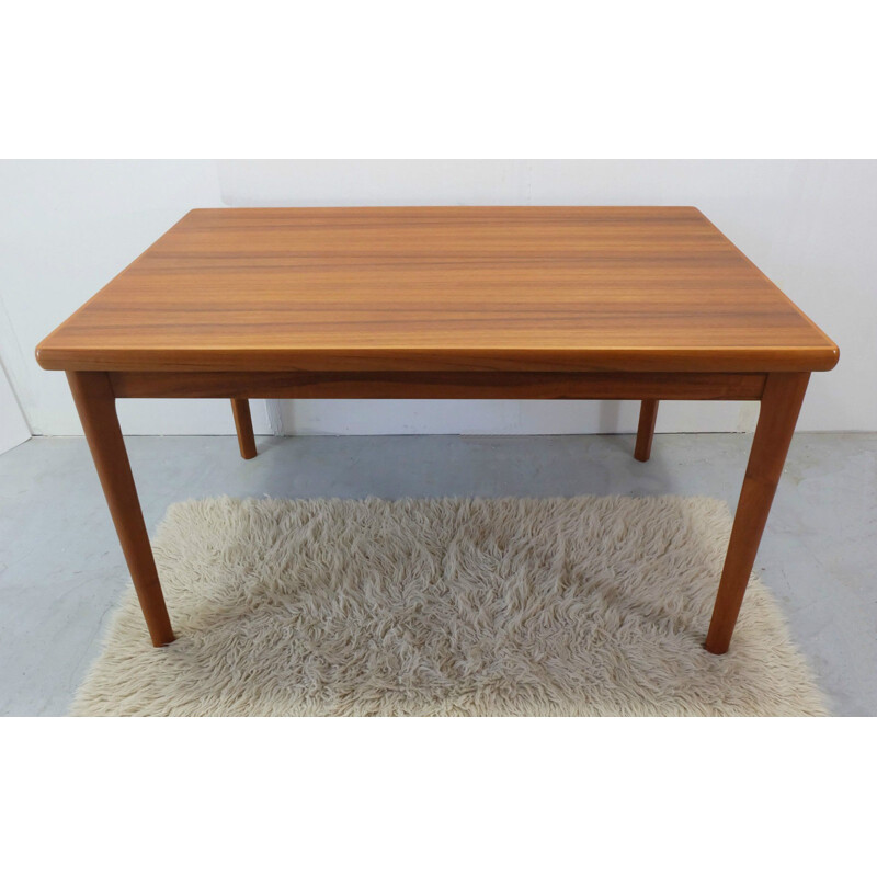 Scandinavian teak dining table - 1960s