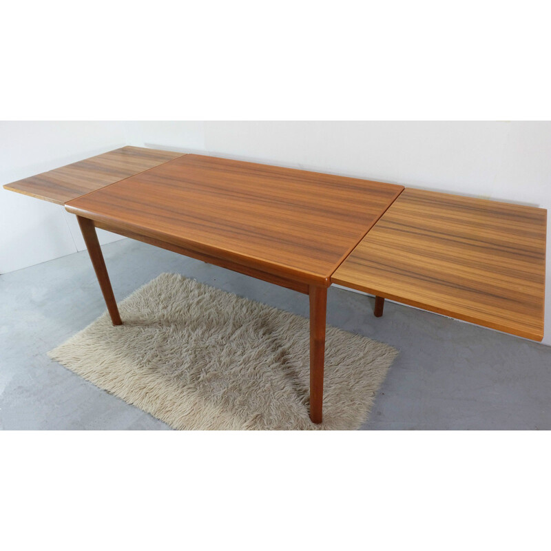 Scandinavian teak dining table - 1960s