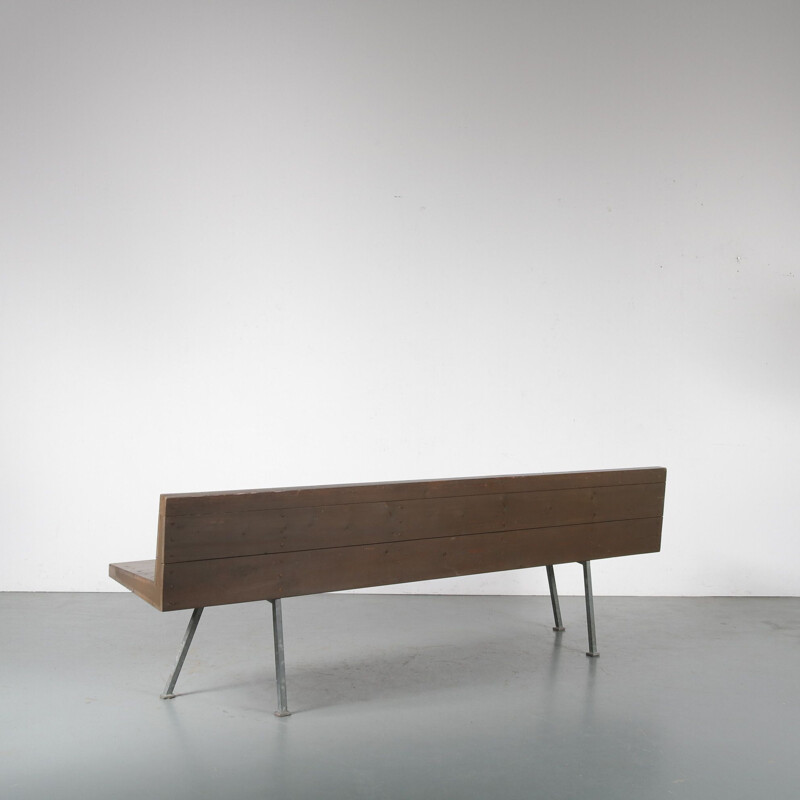 Vintage Dom Hans van der Laan Bench, Netherlands 1960s