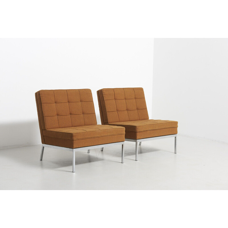 Pair of Easy Chairs by Florence Knoll, United States - 1960s