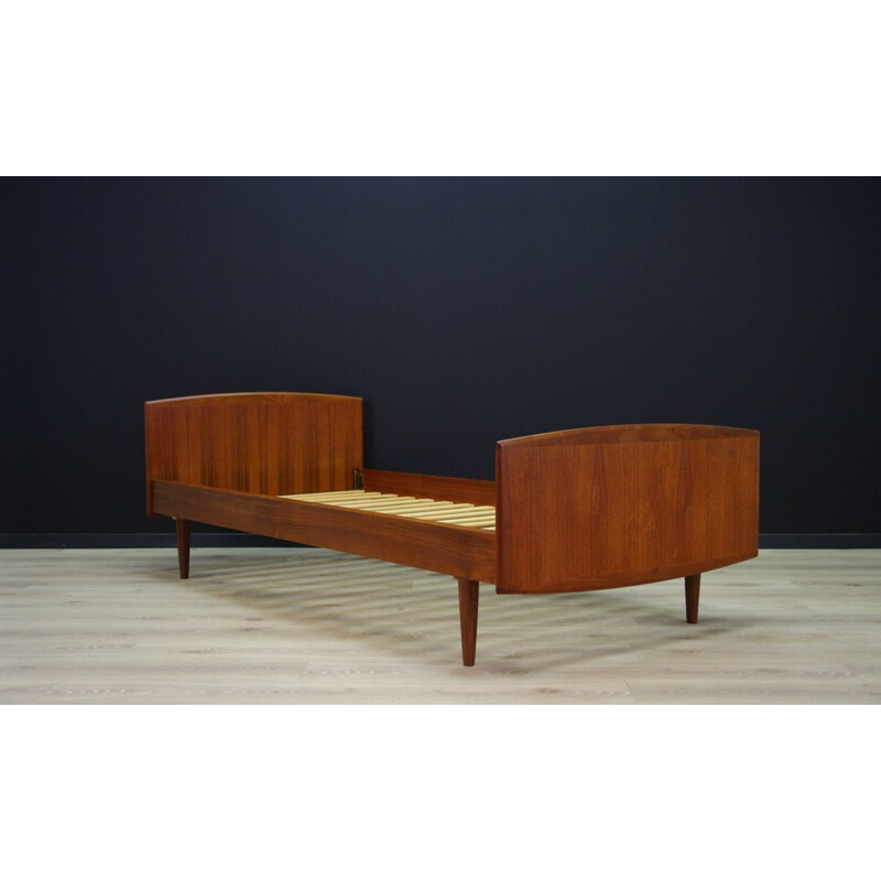 Vintage bed in teak by Omann Jun Danish 1970