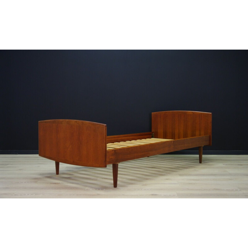 Vintage bed in teak by Omann Jun Danish 1970