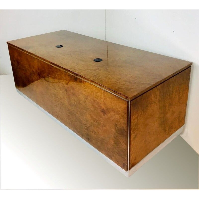 Vintage president's desk by Gordon Bunschaft and made by De Coene for the Lambert bank 1960
