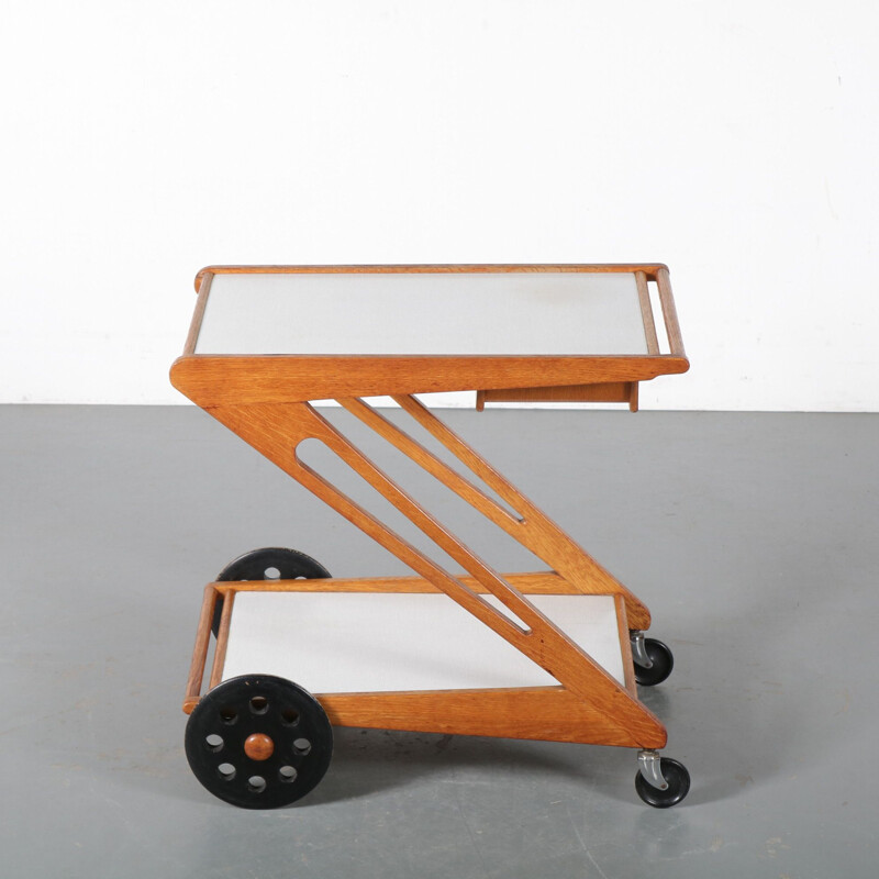 Vintage PE03 Trolley by Cees Braakman for Pastoe, Netherlands 1950