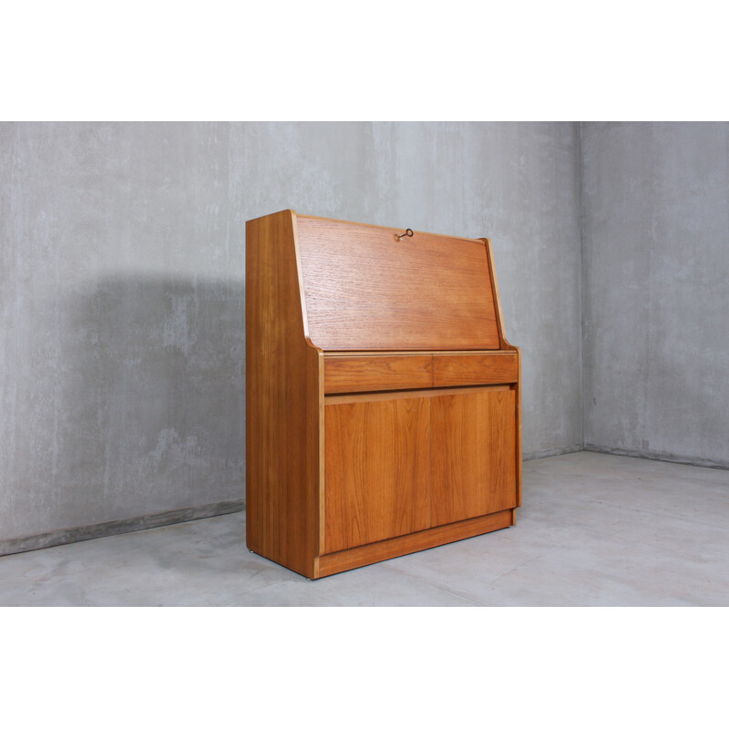 Mid-Century Teak Secretaire from Remploy, English 1960s 