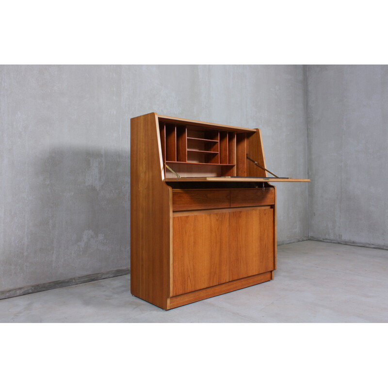 Mid-Century Teak Secretaire from Remploy, English 1960s 