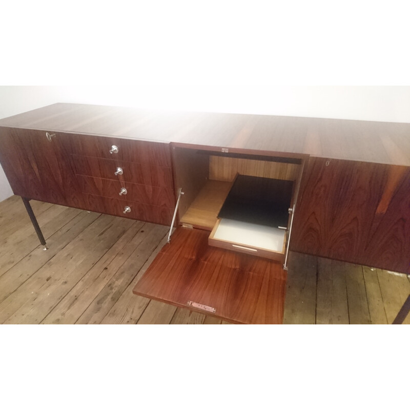 Rio rosewood french sideboard, Alain RICHARD - 1959