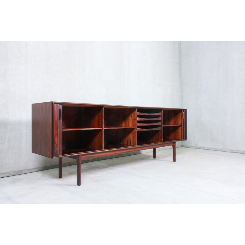 Vintage rosewood highboard by Bruno Hansen, Denmark 1960