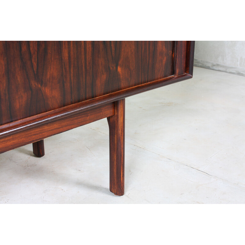 Vintage rosewood highboard by Bruno Hansen, Denmark 1960