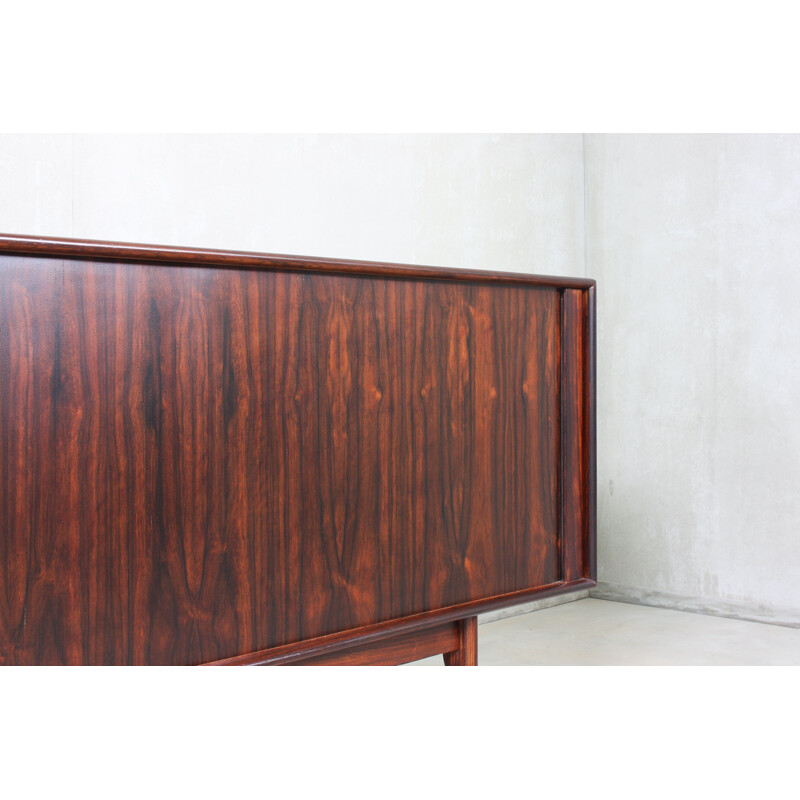 Vintage rosewood highboard by Bruno Hansen, Denmark 1960