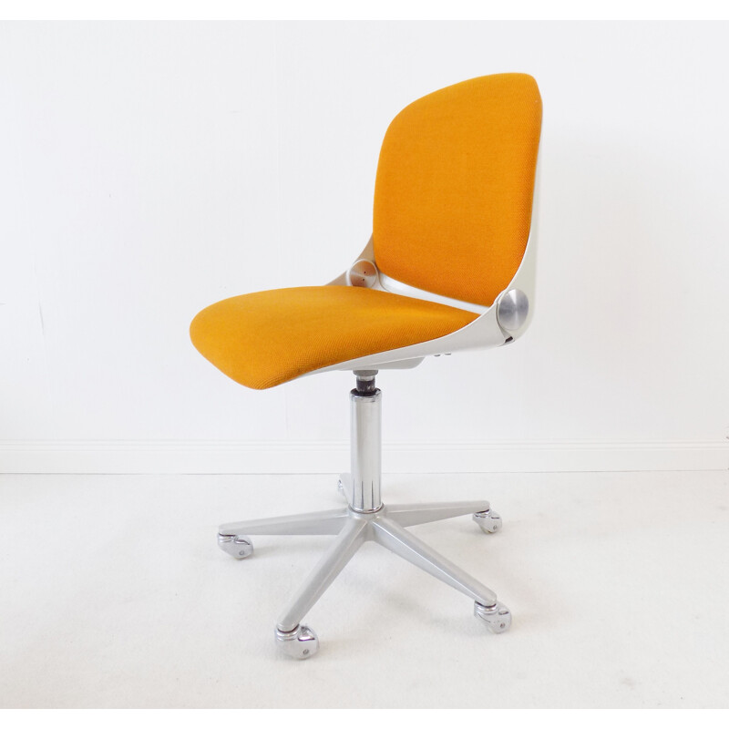 Vintage Wilkhahn 232 office chair by Wilhelm Ritz 1970s