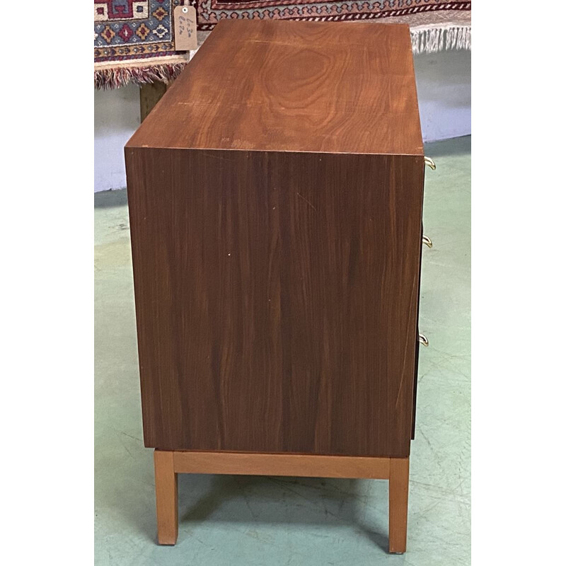 Vintage teak veneer desk 1970