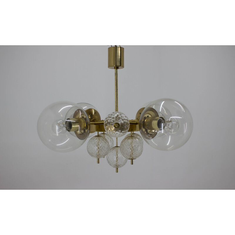 Large Chandelier by Kamenicky Senov, 1960s