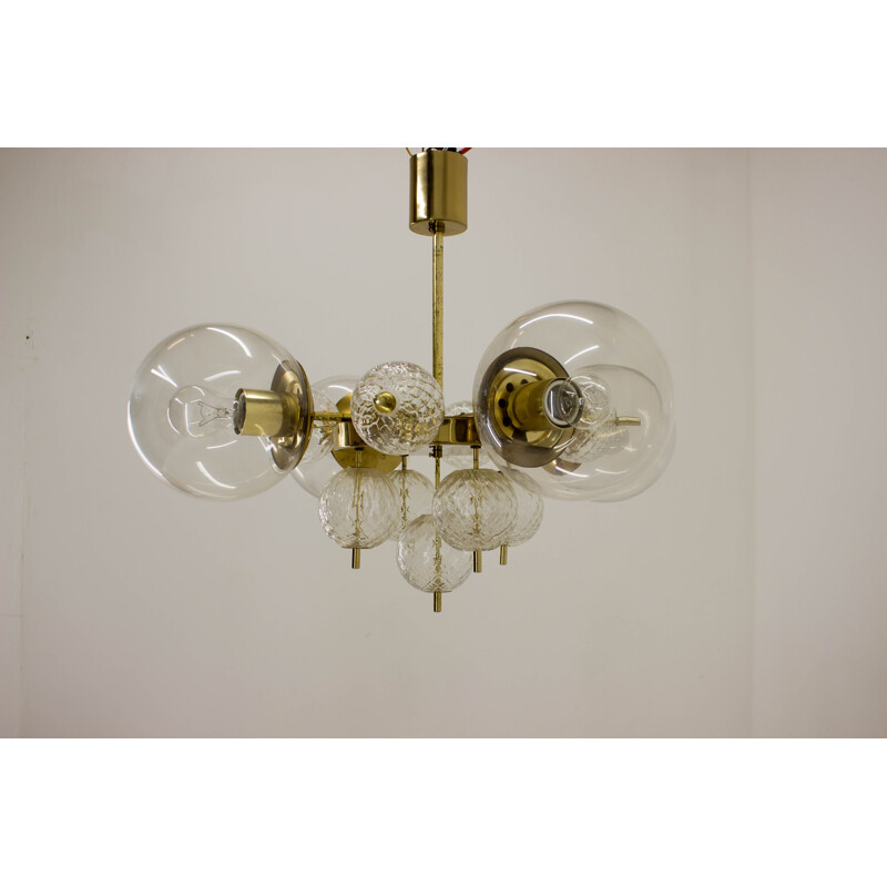 Large Chandelier by Kamenicky Senov, 1960s