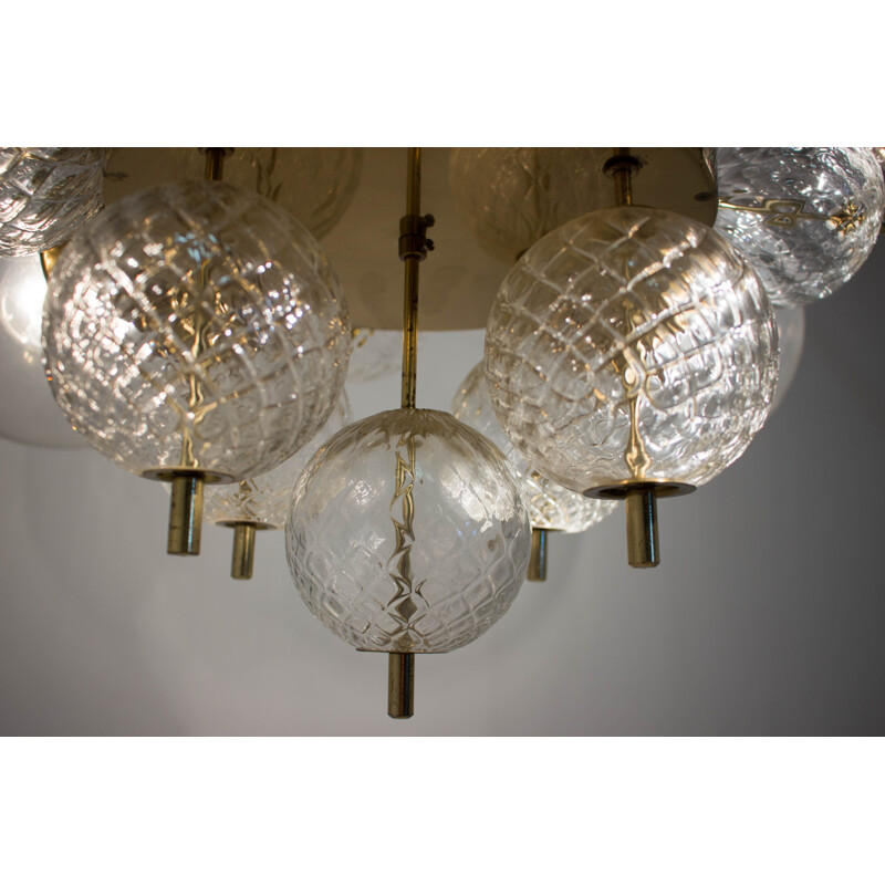 Large Chandelier by Kamenicky Senov, 1960s