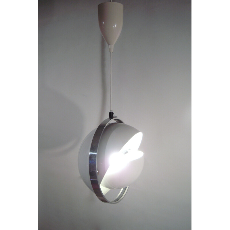 Lámpara de suspensión Moon Light, vintage Space Age de Brylle y Jacobsen, 1960