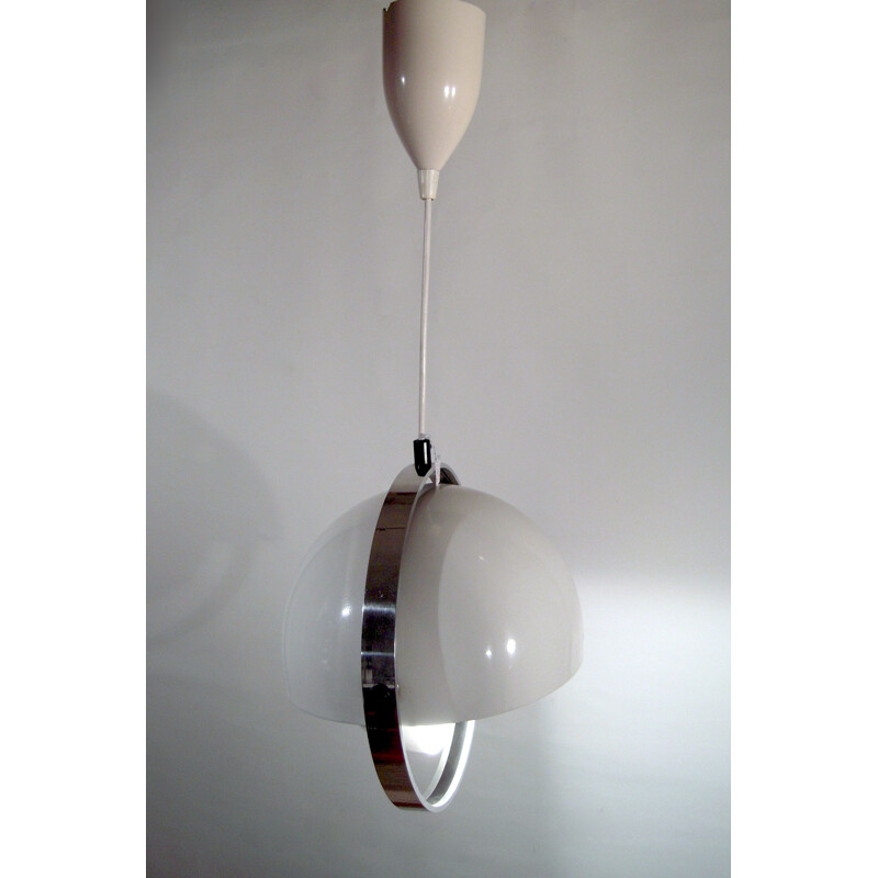 Lámpara de suspensión Moon Light, vintage Space Age de Brylle y Jacobsen, 1960