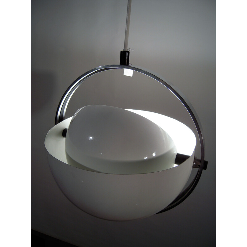 Vintage Moon Light suspension lamp, Space Age by Brylle and Jacobsen, 1960