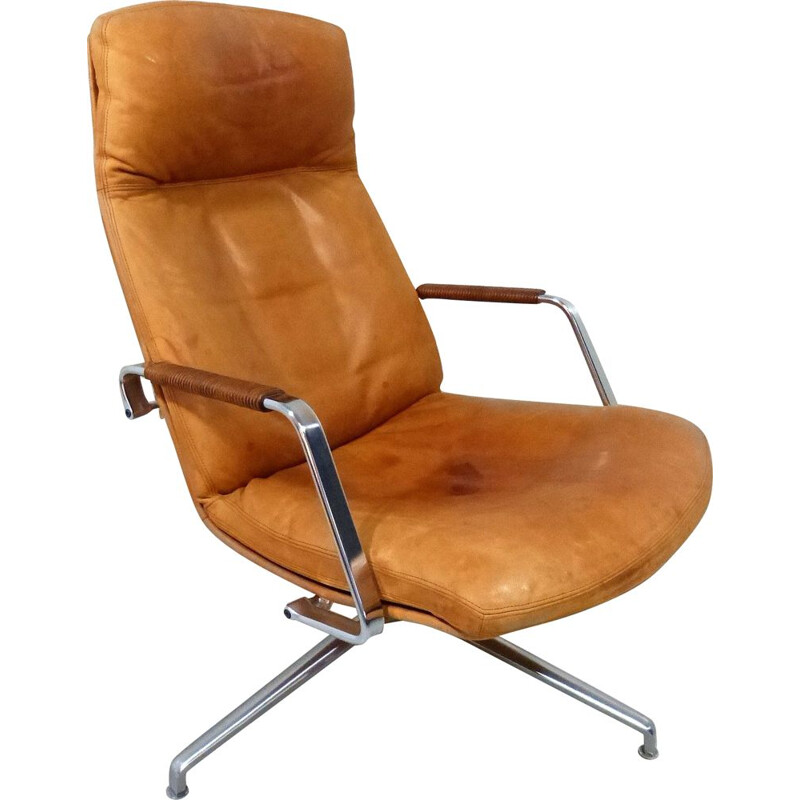 Vintage lounge chair FK 86 Fabricius Kastholm for Kill International, Germany